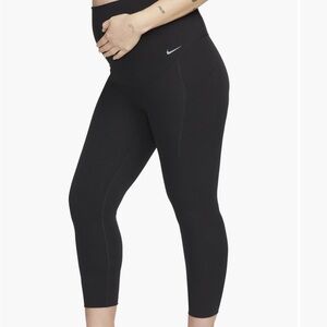 Nike Black Maternity Leggings Medium